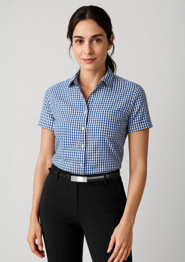 Womens Springfield Short Sleeve Shirt (43412)