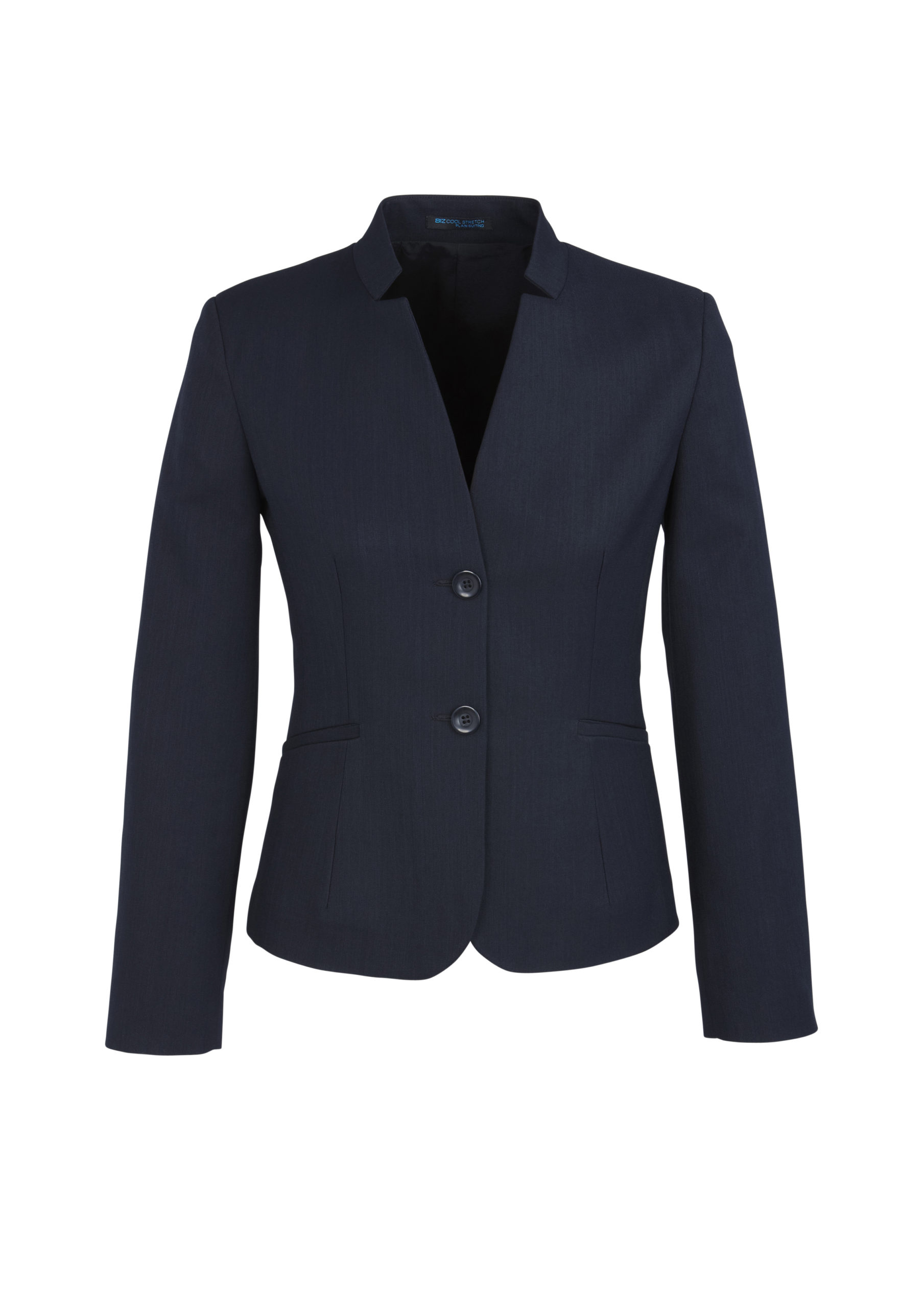 Womens Short Jacket with Reverse Lapel (60113) - Image 6