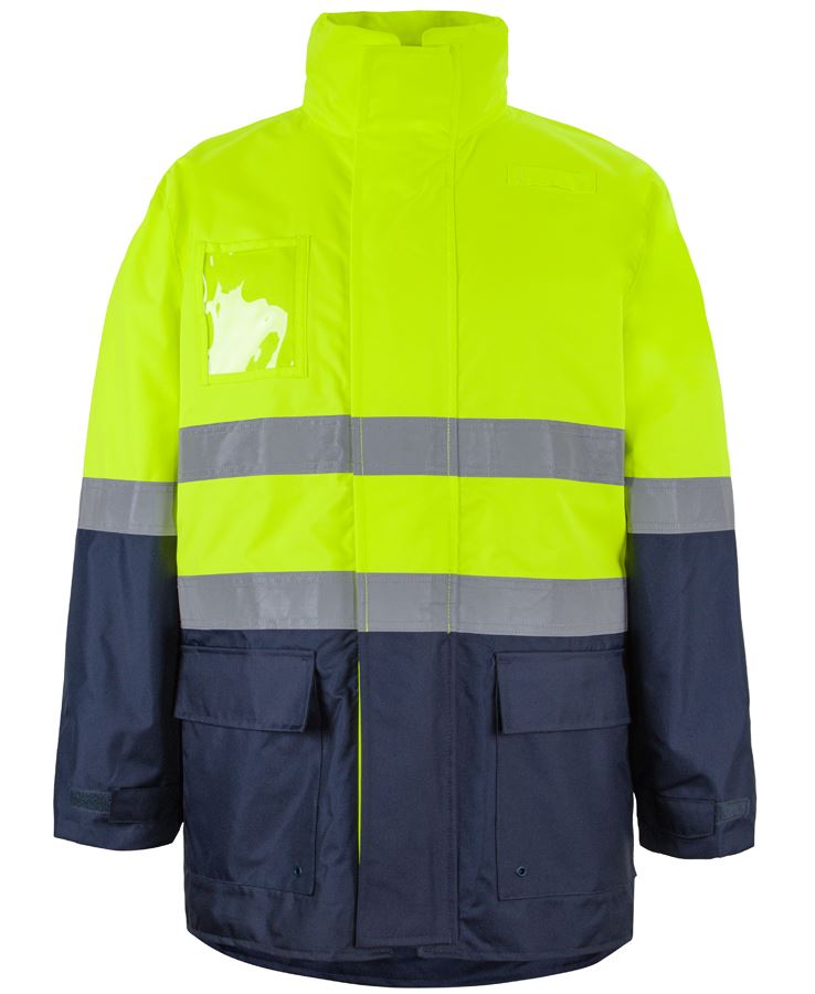 Hi Vis (D+N) Long Line Jacket (6DNLL) - Image 4