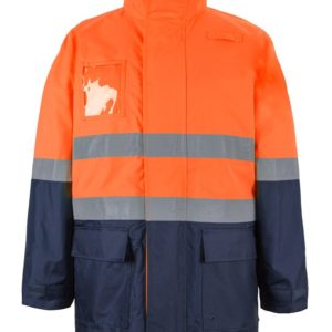 Hi Vis (D+N) Long Line Jacket (6DNLL)