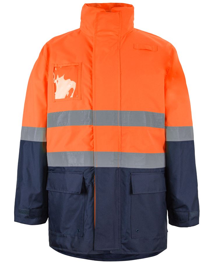 Hi Vis (D+N) Long Line Jacket (6DNLL)