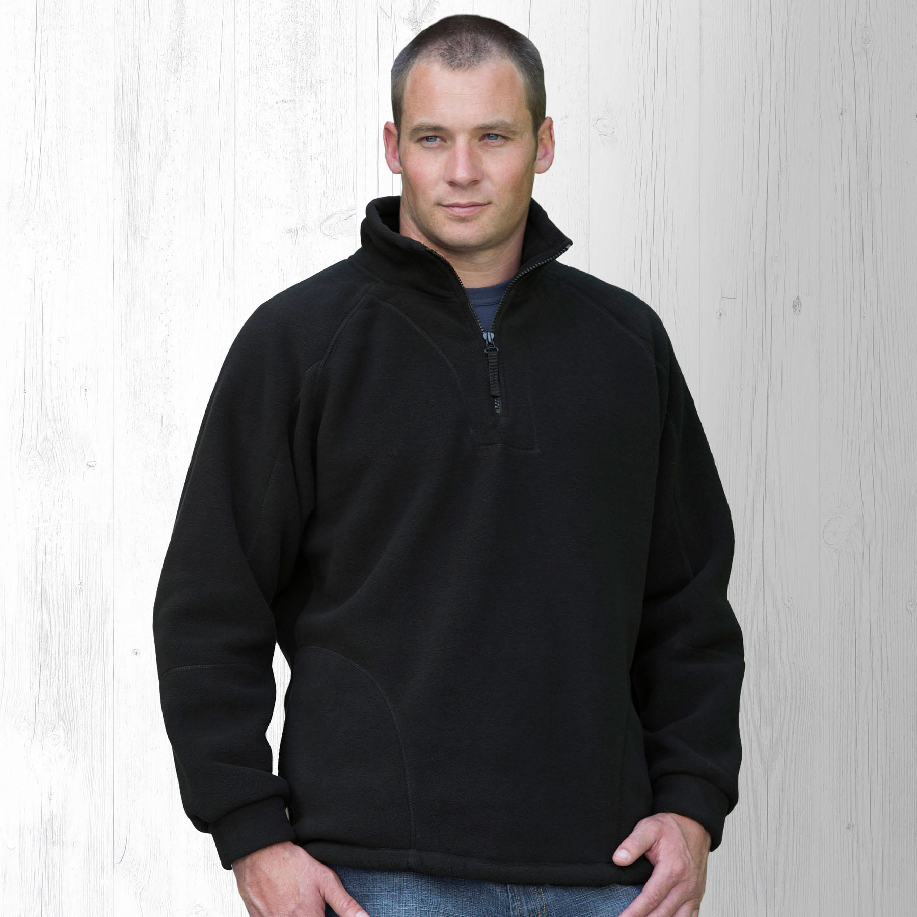 Detailed Polar Fleece Pullover (DET) - Uniform Brokers