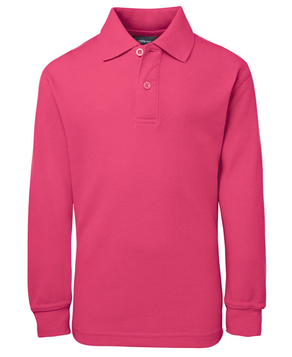 Kids L/S 210 Polo (2KLP) - Image 4