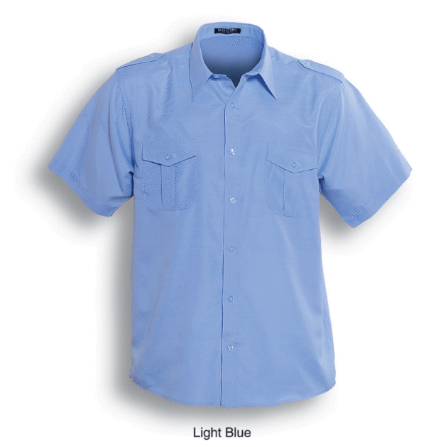 Unisex Adults Service Shirt S/S (BS193) - Image 2