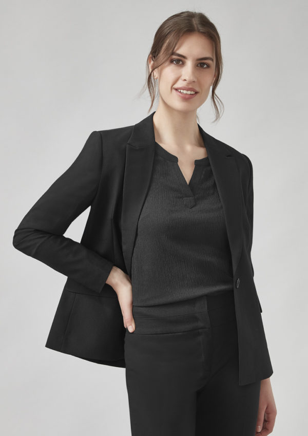Womens Ruche Long Sleeve Blouse (RU568LL) - Image 5
