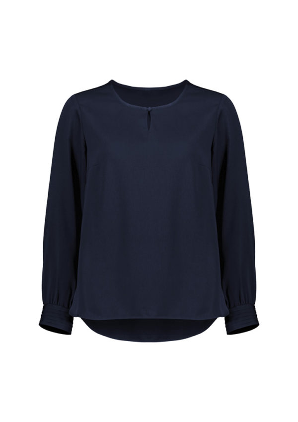 Womens Evelyn Long Sleeve Blouse (RU569LL) - Image 8