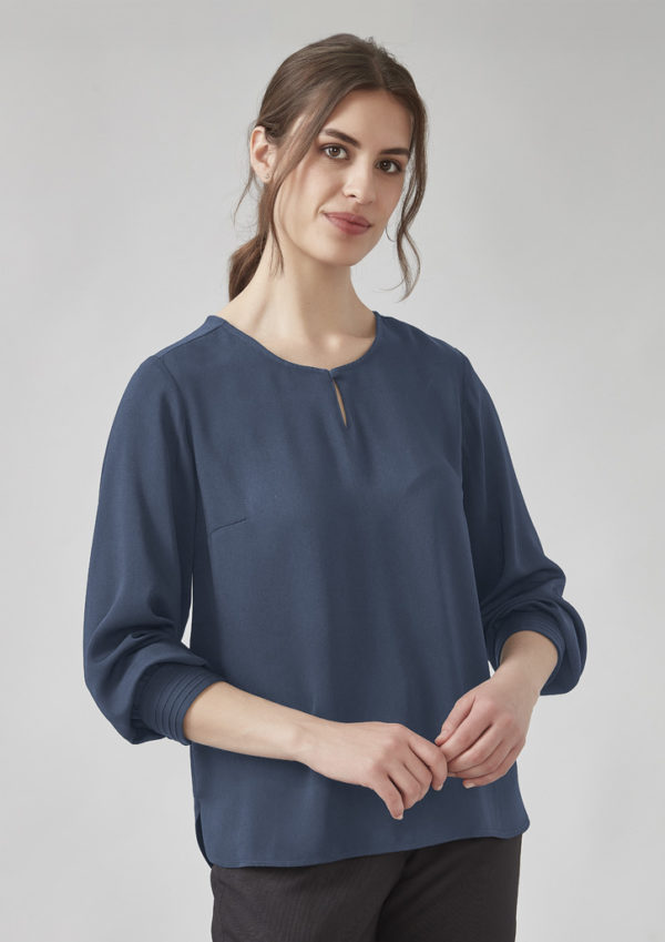 Womens Evelyn Long Sleeve Blouse (RU569LL) - Image 10
