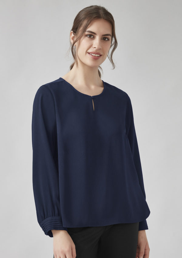 Womens Evelyn Long Sleeve Blouse (RU569LL) - Image 7