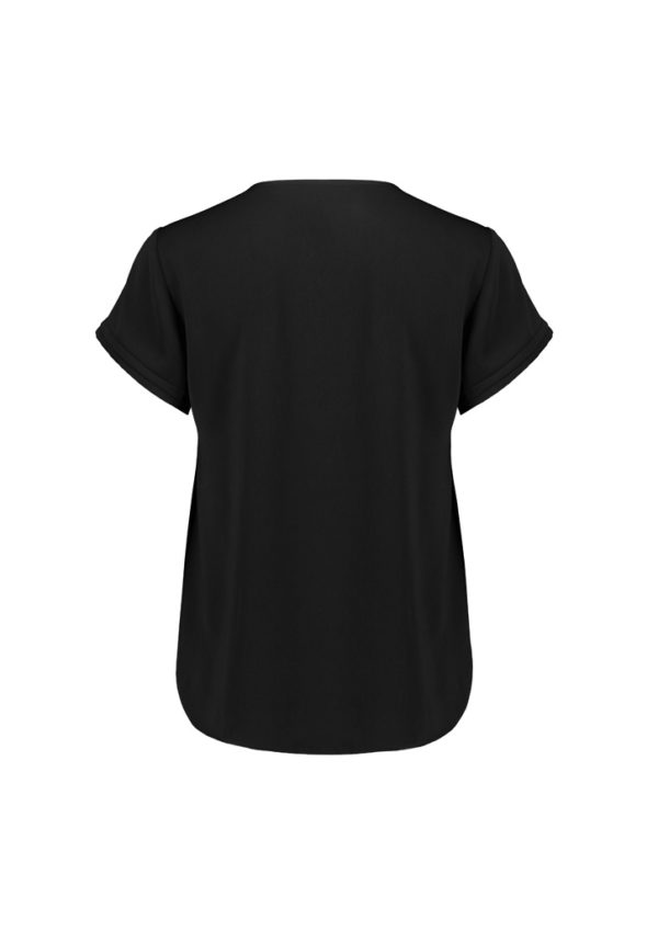Womens Evelyn Short Sleeve Blouse (RU569LS) - Image 6