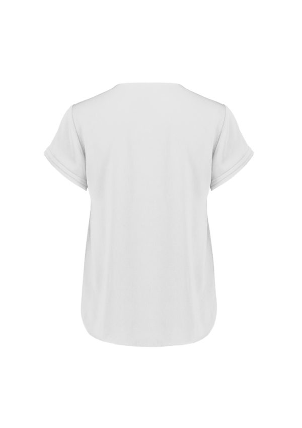 Womens Evelyn Short Sleeve Blouse (RU569LS) - Image 9