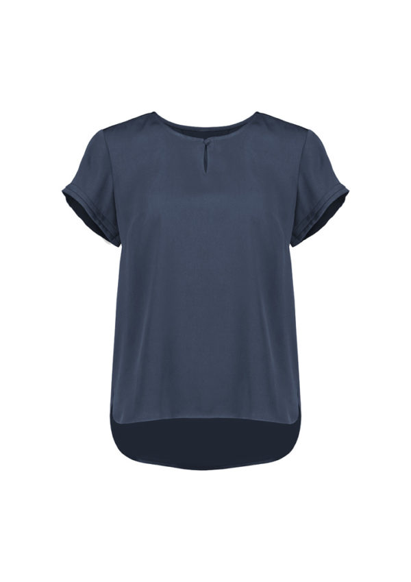 Womens Evelyn Short Sleeve Blouse (RU569LS) - Image 11