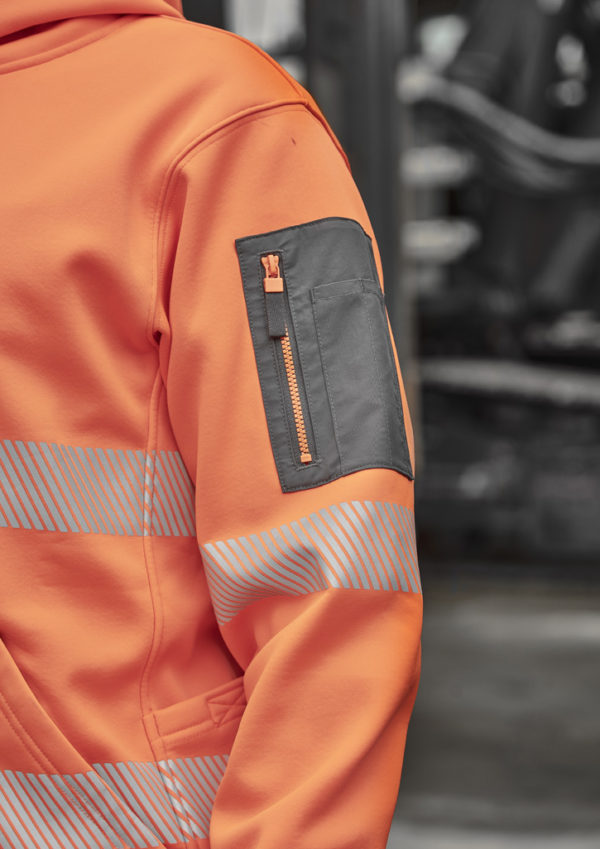 Unisex Streetworx Water Resistant Hoodie with Segmented Tape (ZT867) - Image 12