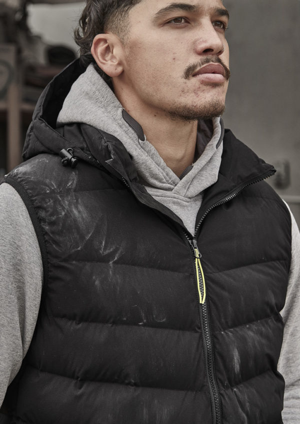 Unisex Streetworx Hooded Puffer Vest (ZV245) - Image 5