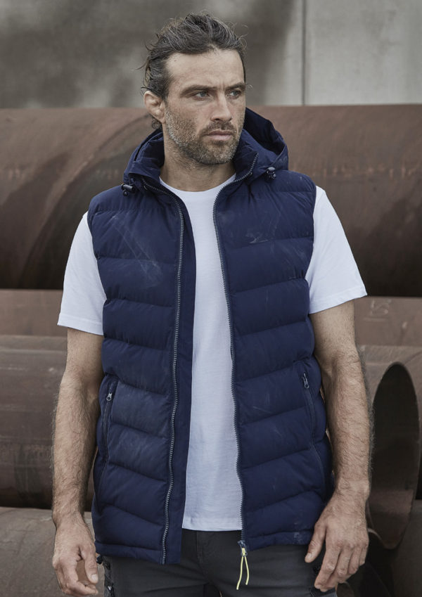 Unisex Streetworx Hooded Puffer Vest (ZV245)