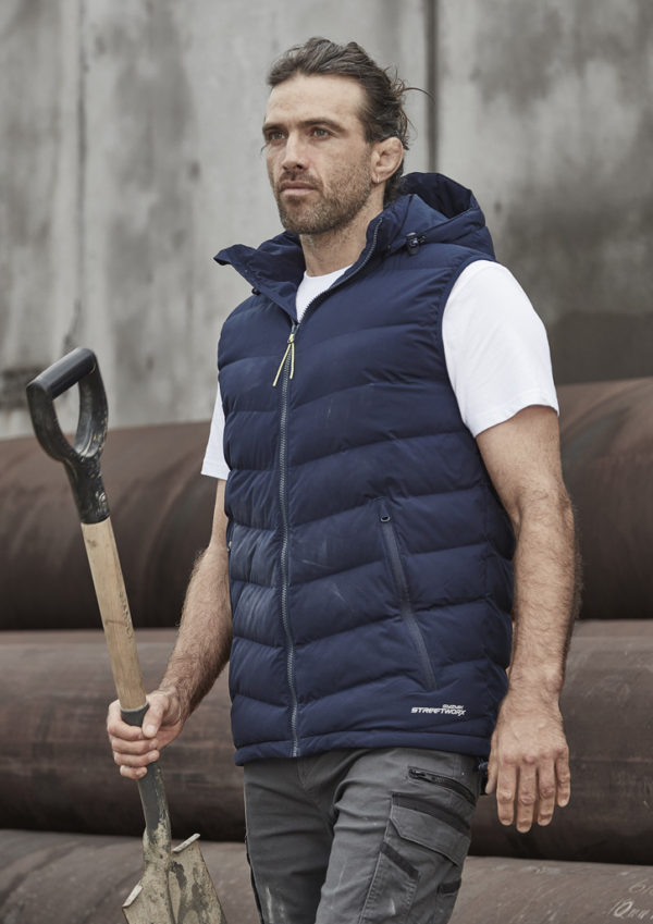 Unisex Streetworx Hooded Puffer Vest (ZV245) - Image 4