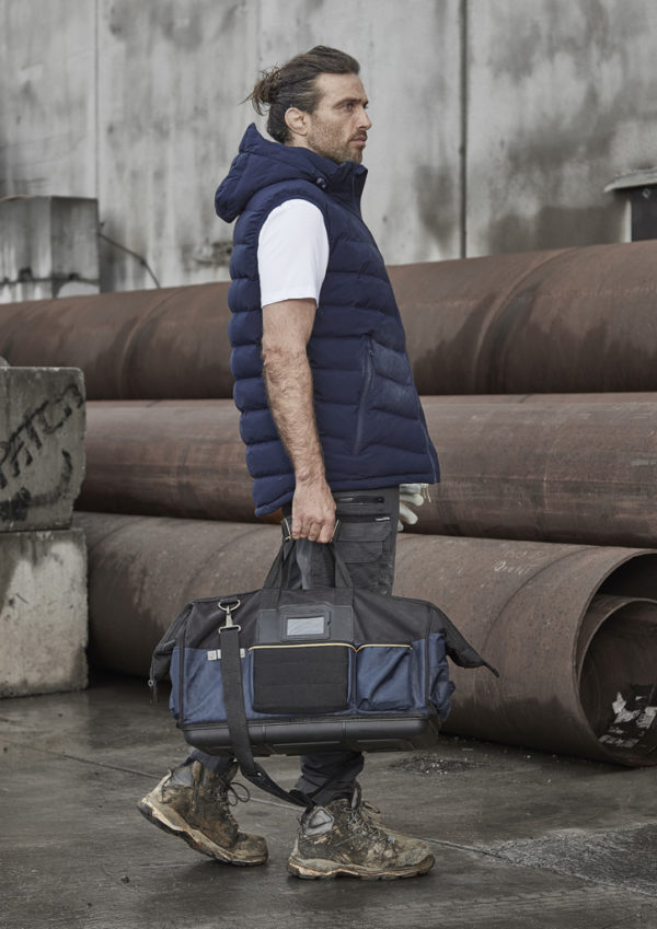 Unisex Streetworx Hooded Puffer Vest (ZV245) - Image 2
