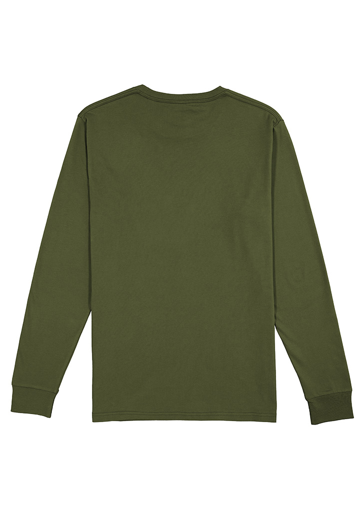 Mens Basis Long Sleeve Tee (X1002M) - Image 6