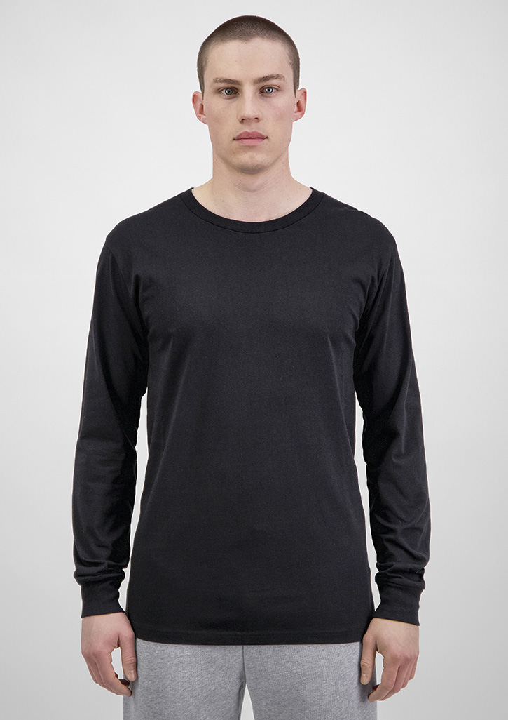 Mens Basis Long Sleeve Tee (X1002M) - Image 7