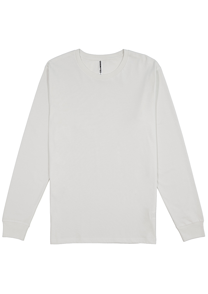Mens Basis Long Sleeve Tee (X1002M) - Image 2