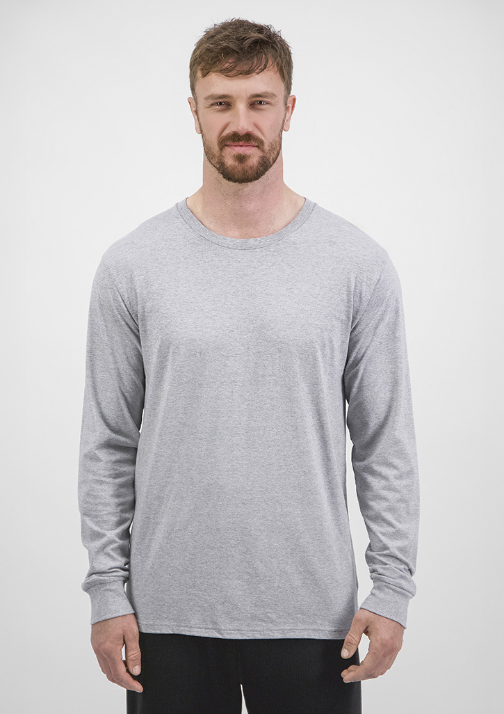 Mens Basis Long Sleeve Tee (X1002M) - Image 10